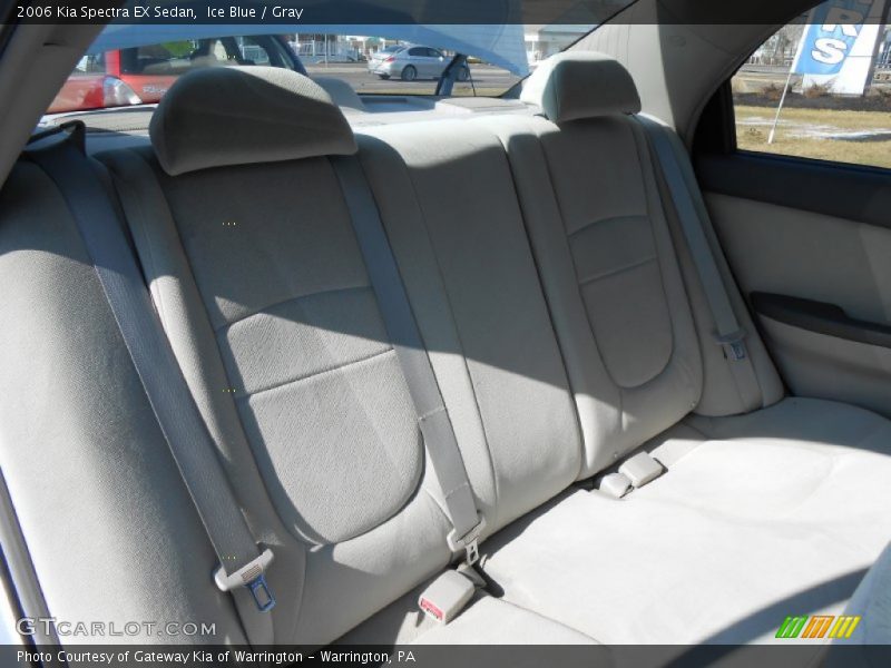 Ice Blue / Gray 2006 Kia Spectra EX Sedan