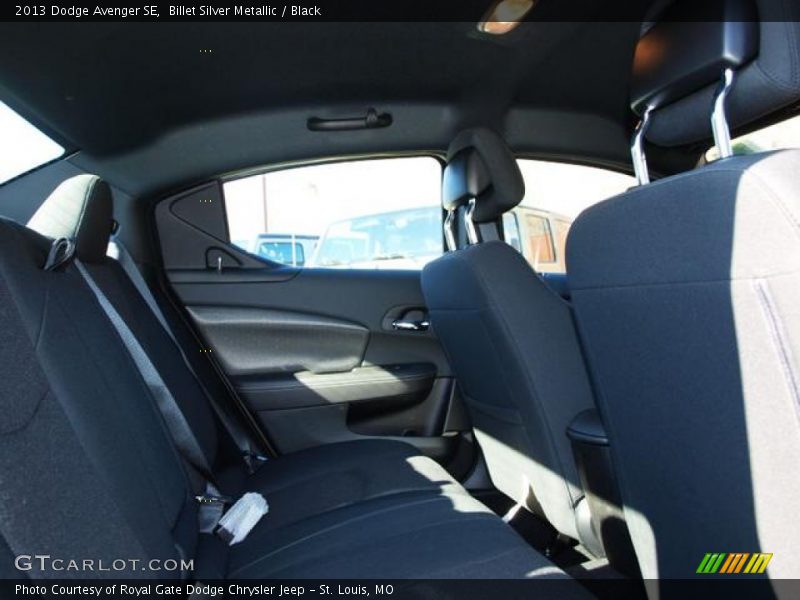 Billet Silver Metallic / Black 2013 Dodge Avenger SE