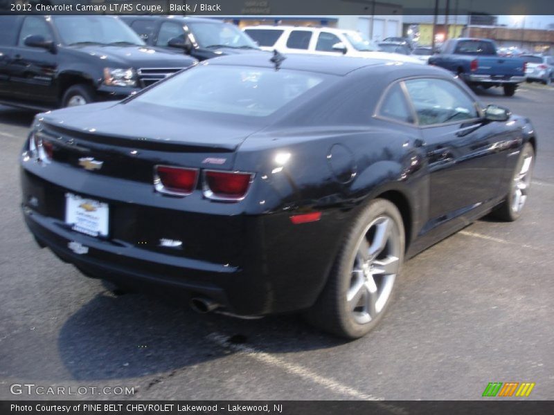 Black / Black 2012 Chevrolet Camaro LT/RS Coupe