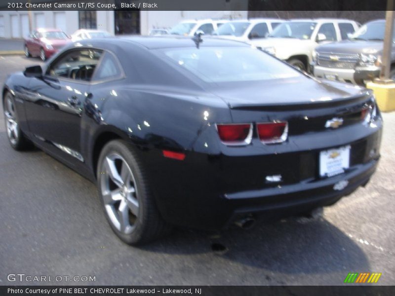 Black / Black 2012 Chevrolet Camaro LT/RS Coupe