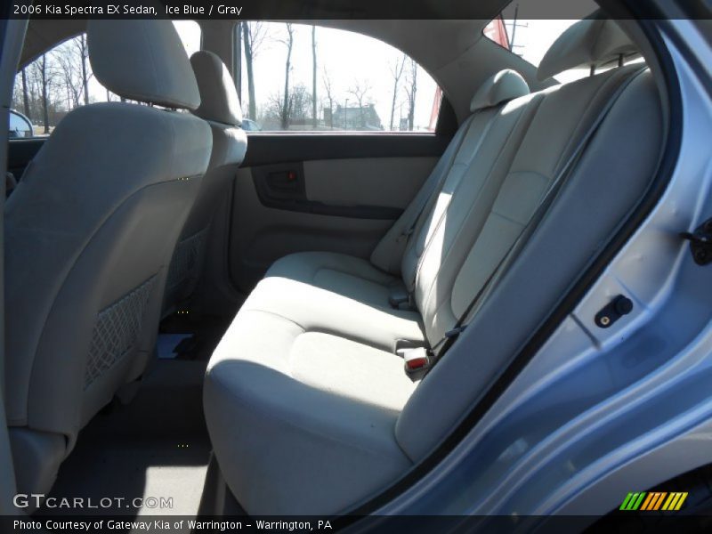Ice Blue / Gray 2006 Kia Spectra EX Sedan