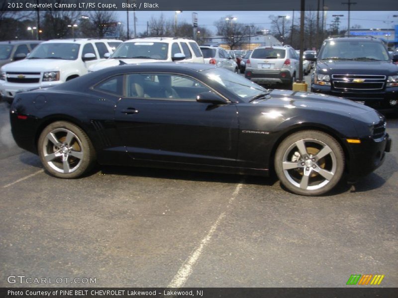 Black / Black 2012 Chevrolet Camaro LT/RS Coupe