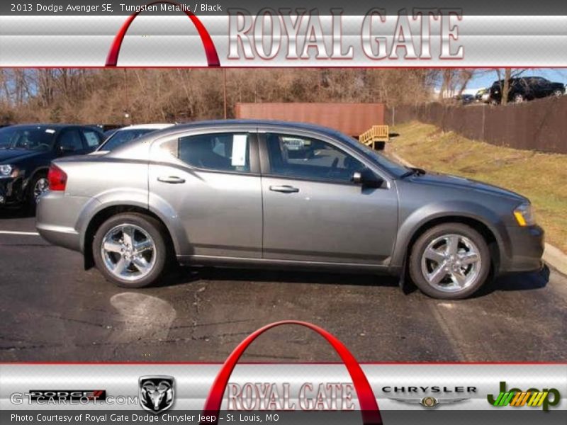 Tungsten Metallic / Black 2013 Dodge Avenger SE