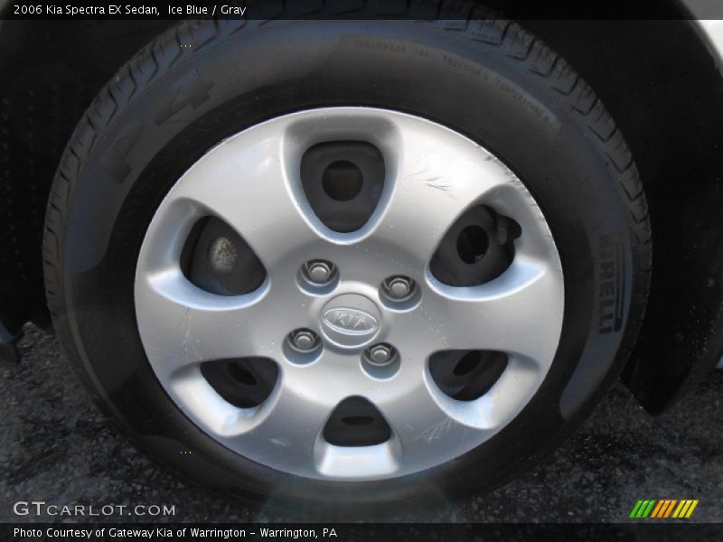 Ice Blue / Gray 2006 Kia Spectra EX Sedan