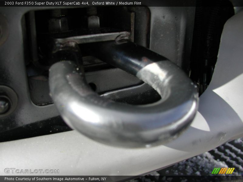 Oxford White / Medium Flint 2003 Ford F350 Super Duty XLT SuperCab 4x4