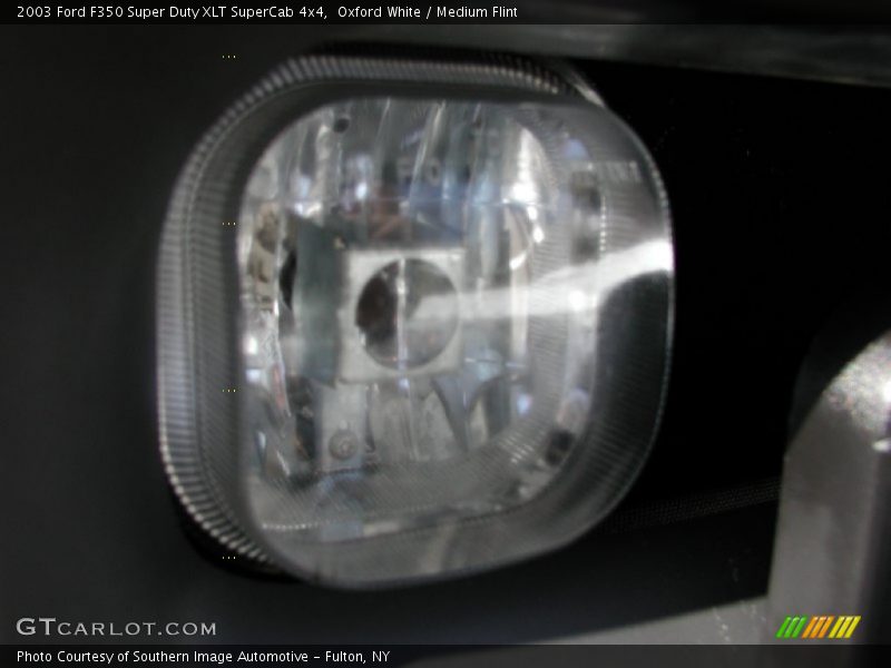 Oxford White / Medium Flint 2003 Ford F350 Super Duty XLT SuperCab 4x4