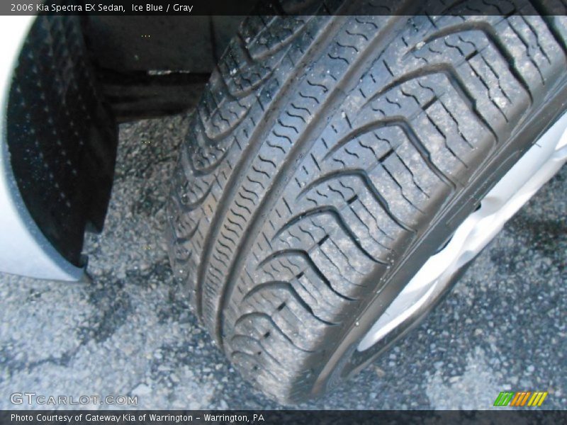 Ice Blue / Gray 2006 Kia Spectra EX Sedan