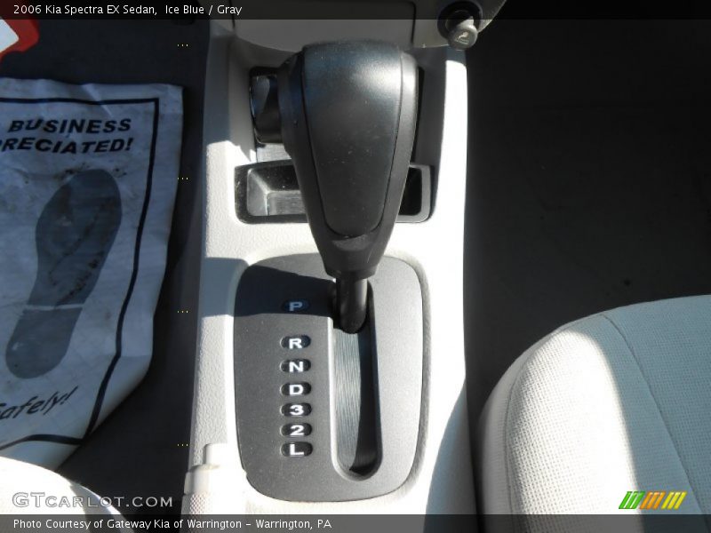 Ice Blue / Gray 2006 Kia Spectra EX Sedan