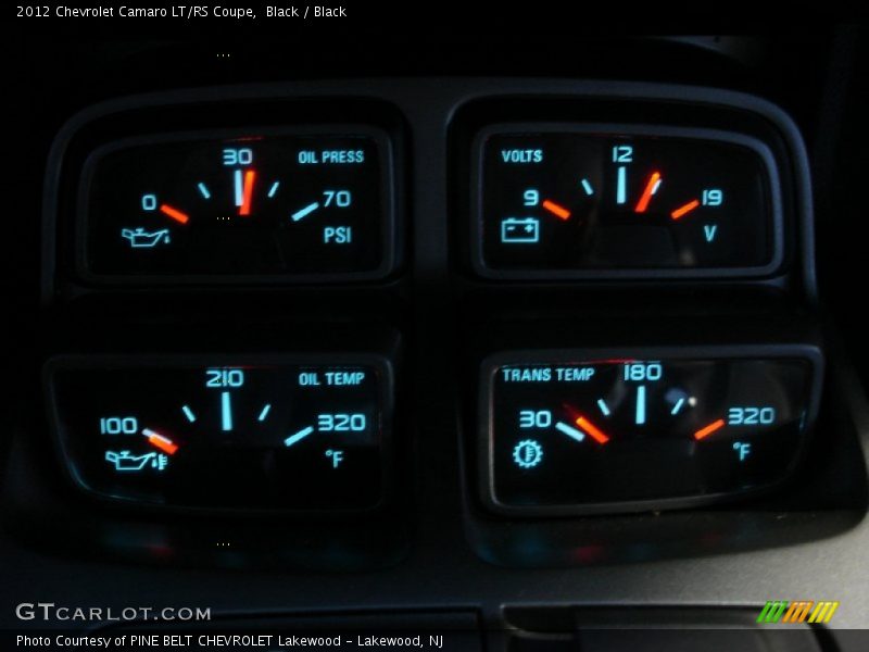 Black / Black 2012 Chevrolet Camaro LT/RS Coupe