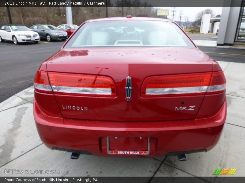 Red Candy Metallic / Cashmere 2011 Lincoln MKZ FWD