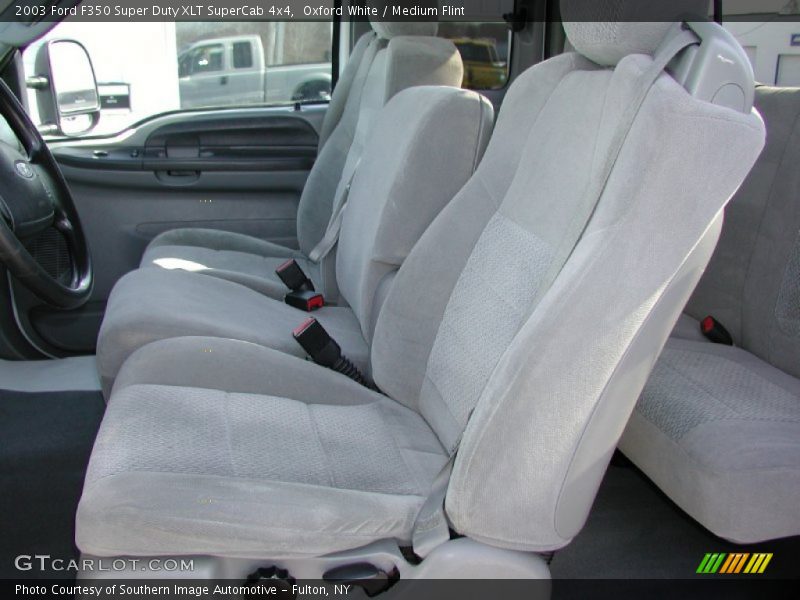 Front Seat of 2003 F350 Super Duty XLT SuperCab 4x4