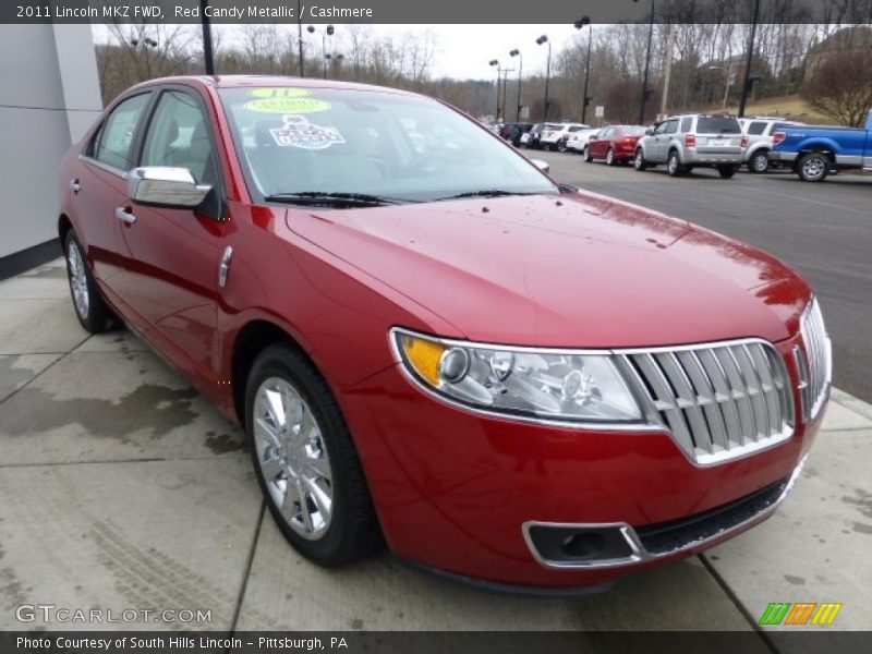 Red Candy Metallic / Cashmere 2011 Lincoln MKZ FWD