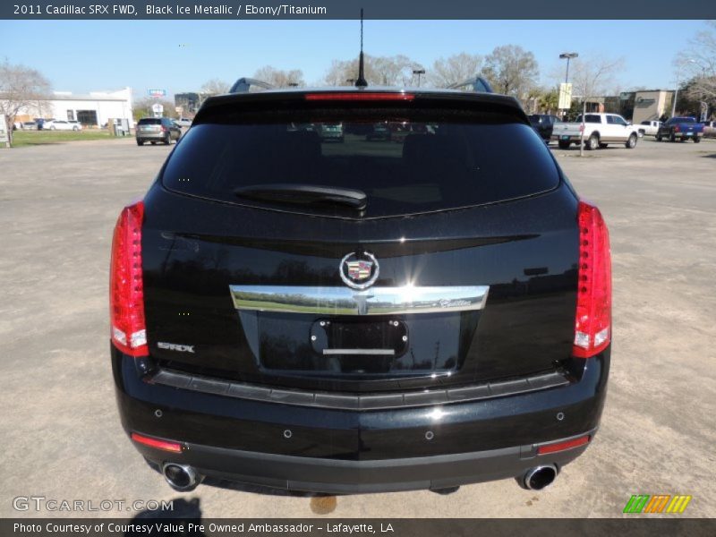 Black Ice Metallic / Ebony/Titanium 2011 Cadillac SRX FWD