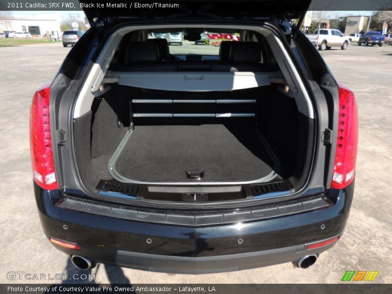 Black Ice Metallic / Ebony/Titanium 2011 Cadillac SRX FWD