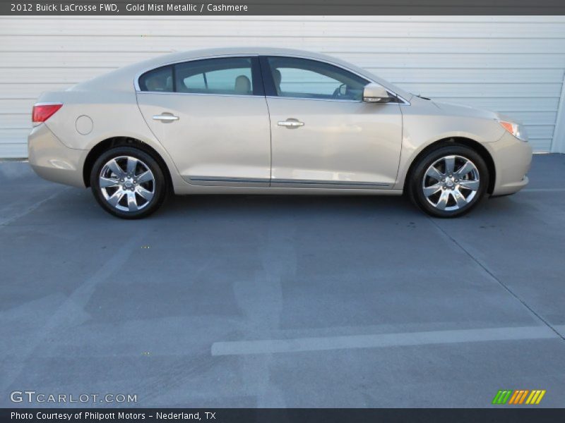 Gold Mist Metallic / Cashmere 2012 Buick LaCrosse FWD