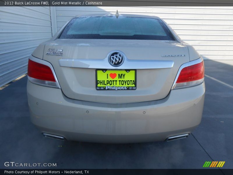 Gold Mist Metallic / Cashmere 2012 Buick LaCrosse FWD