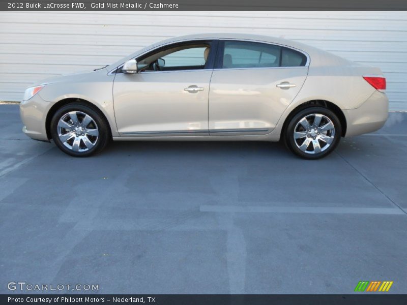 Gold Mist Metallic / Cashmere 2012 Buick LaCrosse FWD
