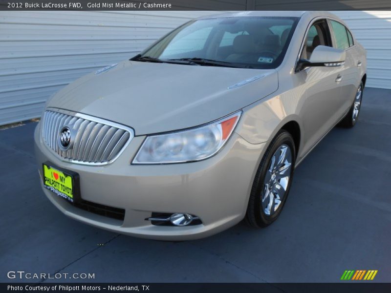Gold Mist Metallic / Cashmere 2012 Buick LaCrosse FWD