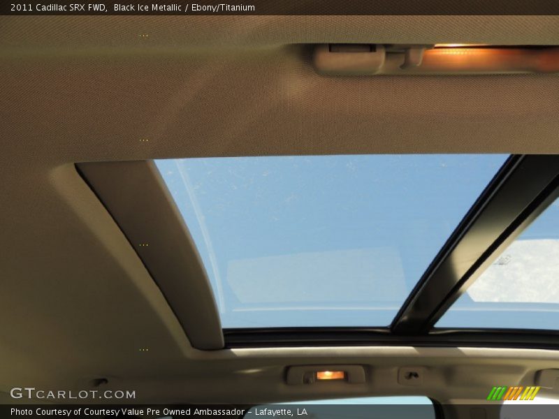 Black Ice Metallic / Ebony/Titanium 2011 Cadillac SRX FWD