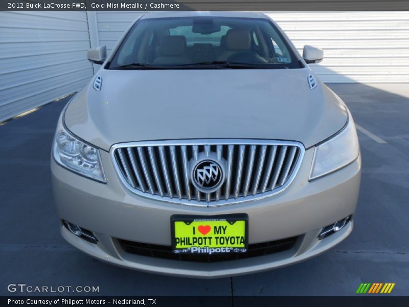 Gold Mist Metallic / Cashmere 2012 Buick LaCrosse FWD
