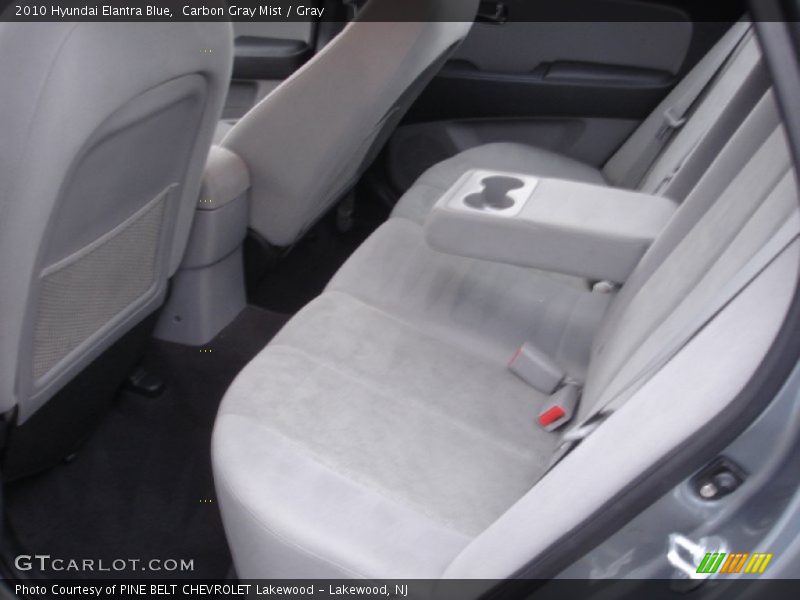 Carbon Gray Mist / Gray 2010 Hyundai Elantra Blue
