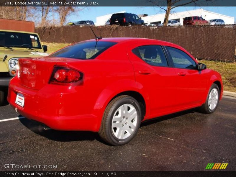 Redline 2-Coat Pearl / Black 2013 Dodge Avenger SE