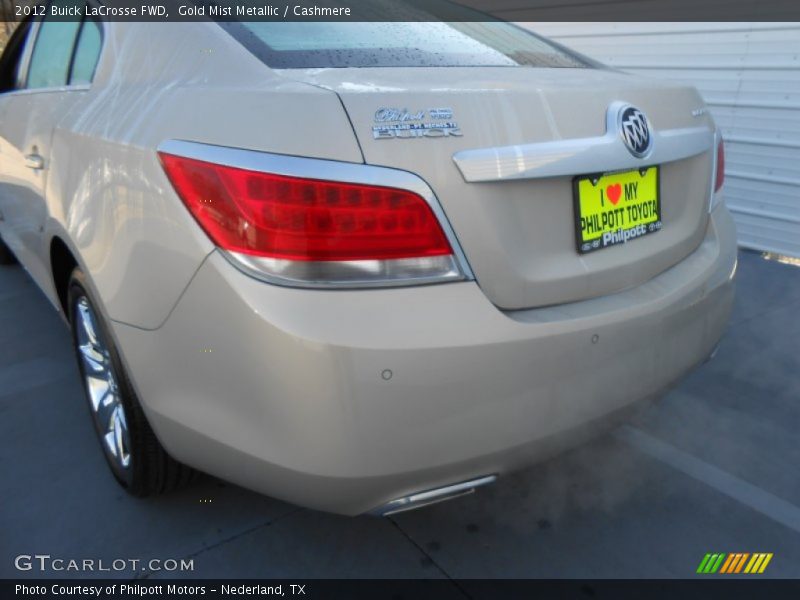 Gold Mist Metallic / Cashmere 2012 Buick LaCrosse FWD