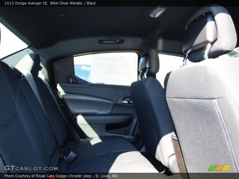 Billet Silver Metallic / Black 2013 Dodge Avenger SE