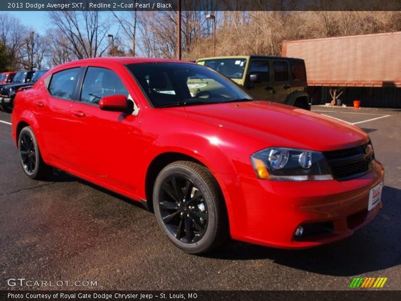 Redline 2-Coat Pearl / Black 2013 Dodge Avenger SXT