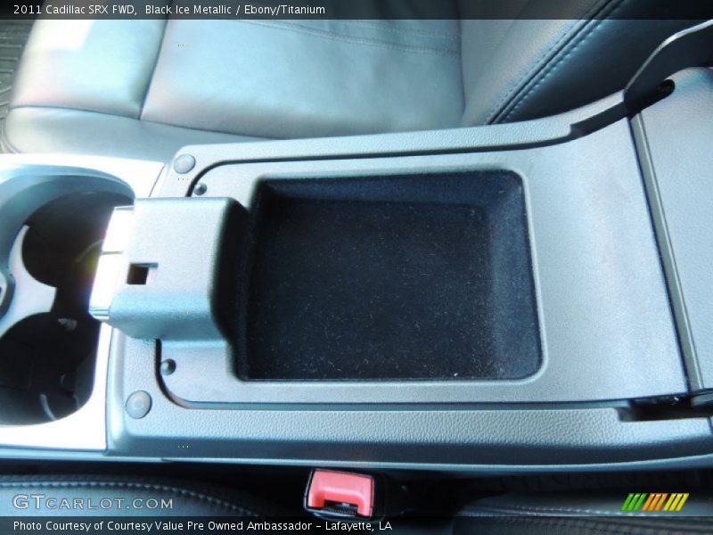 Black Ice Metallic / Ebony/Titanium 2011 Cadillac SRX FWD