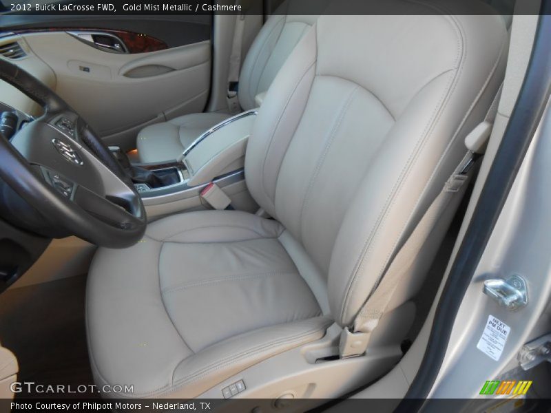 Gold Mist Metallic / Cashmere 2012 Buick LaCrosse FWD