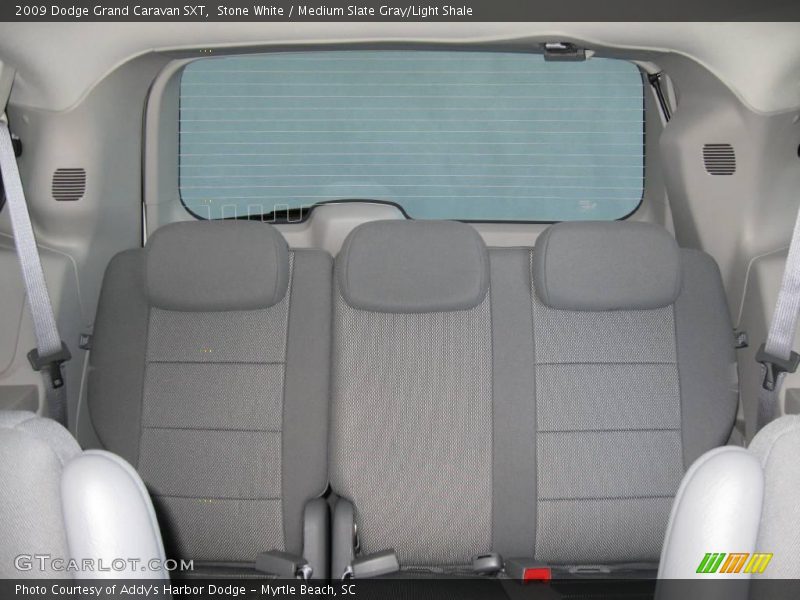 Stone White / Medium Slate Gray/Light Shale 2009 Dodge Grand Caravan SXT