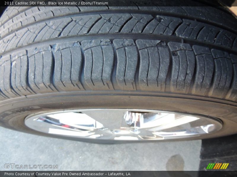 Black Ice Metallic / Ebony/Titanium 2011 Cadillac SRX FWD