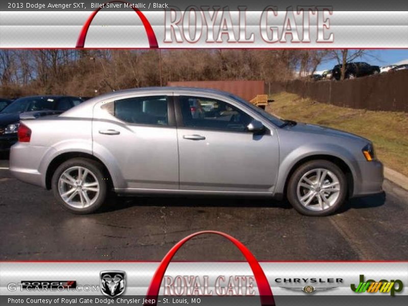Billet Silver Metallic / Black 2013 Dodge Avenger SXT