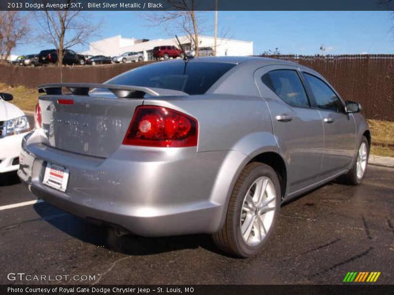 Billet Silver Metallic / Black 2013 Dodge Avenger SXT