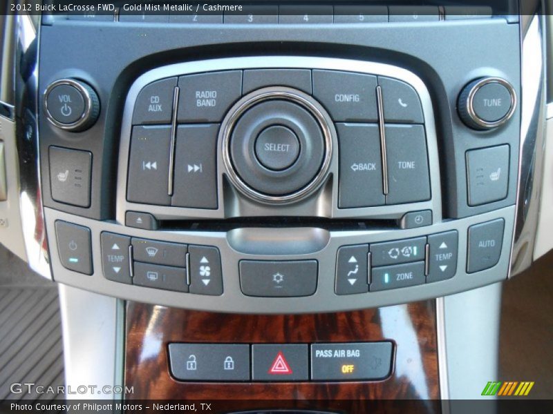 Gold Mist Metallic / Cashmere 2012 Buick LaCrosse FWD