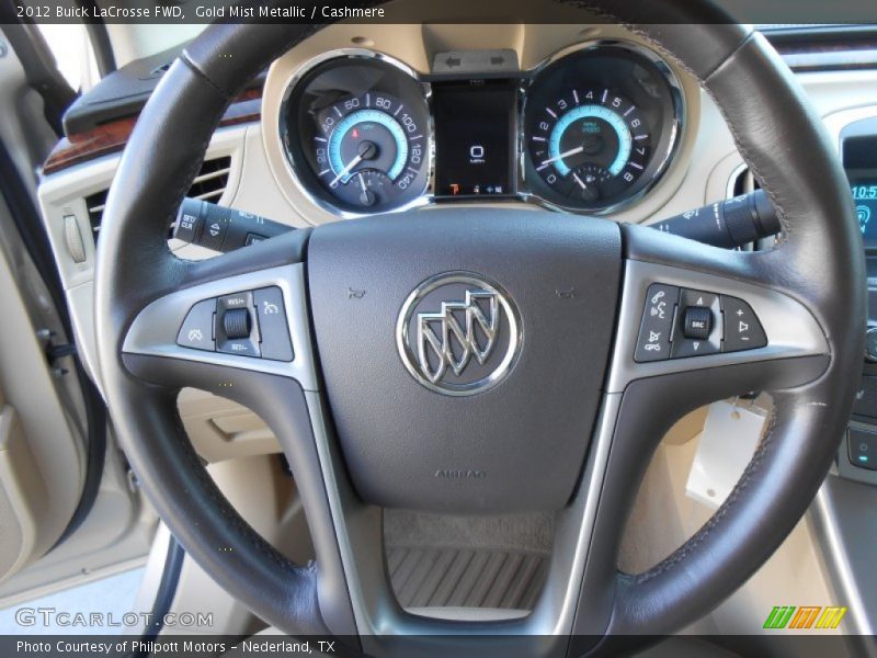 Gold Mist Metallic / Cashmere 2012 Buick LaCrosse FWD