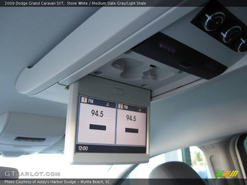 Stone White / Medium Slate Gray/Light Shale 2009 Dodge Grand Caravan SXT