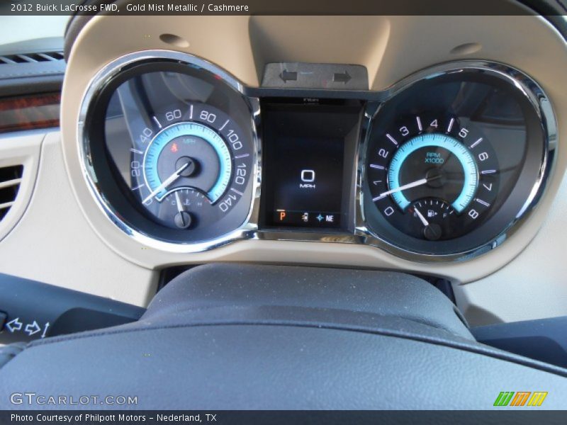 Gold Mist Metallic / Cashmere 2012 Buick LaCrosse FWD