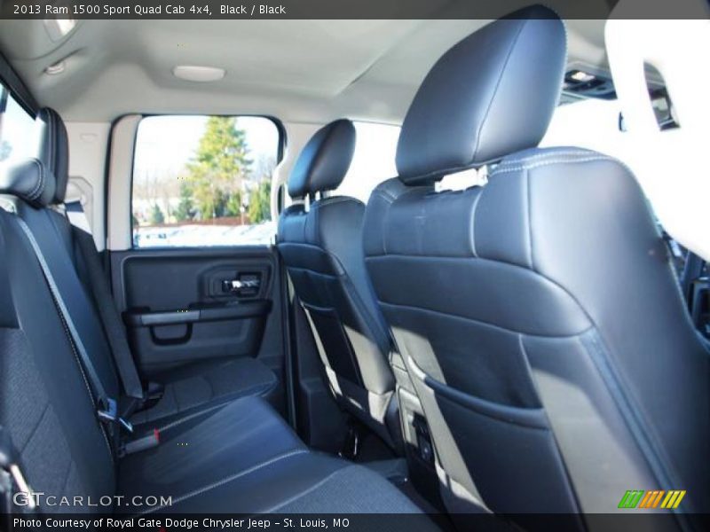 Black / Black 2013 Ram 1500 Sport Quad Cab 4x4