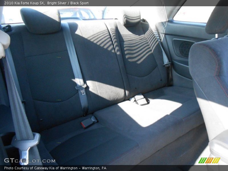 Bright Silver / Black Sport 2010 Kia Forte Koup SX