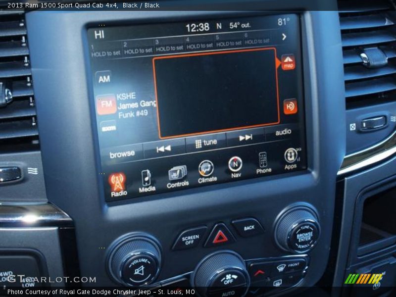 Black / Black 2013 Ram 1500 Sport Quad Cab 4x4