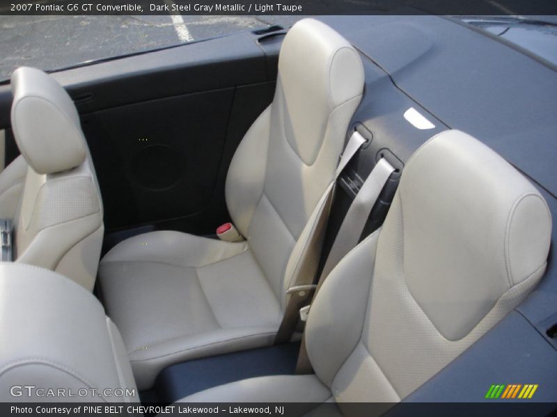 Rear Seat of 2007 G6 GT Convertible
