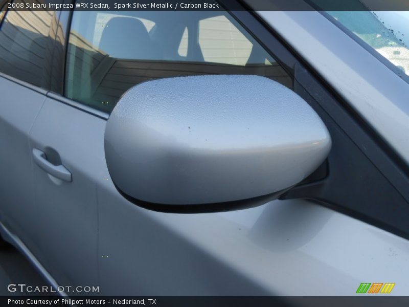 Spark Silver Metallic / Carbon Black 2008 Subaru Impreza WRX Sedan