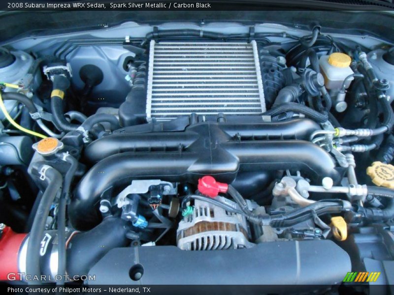  2008 Impreza WRX Sedan Engine - 2.5 Liter Turbocharged DOHC 16-Valve VVT Flat 4 Cylinder