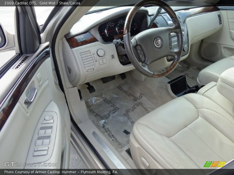 Gold Mist / Shale/Cocoa 2009 Cadillac DTS