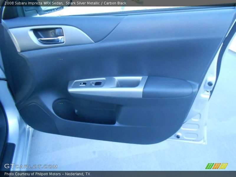 Spark Silver Metallic / Carbon Black 2008 Subaru Impreza WRX Sedan