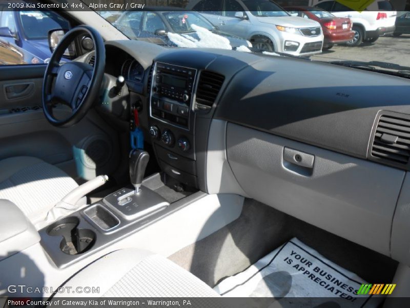 Alpine Gray / Gray 2009 Kia Sorento LX 4x4