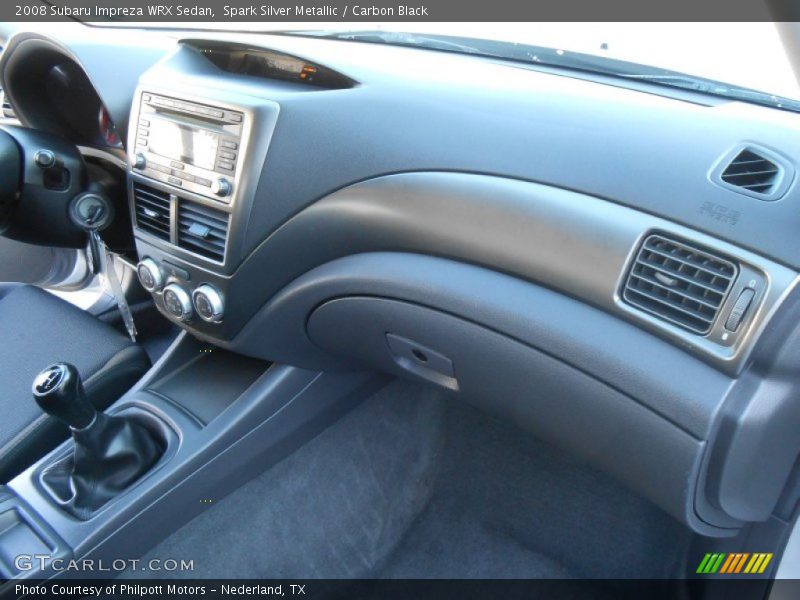 Spark Silver Metallic / Carbon Black 2008 Subaru Impreza WRX Sedan
