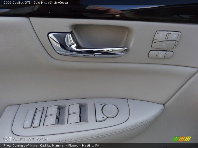 Gold Mist / Shale/Cocoa 2009 Cadillac DTS